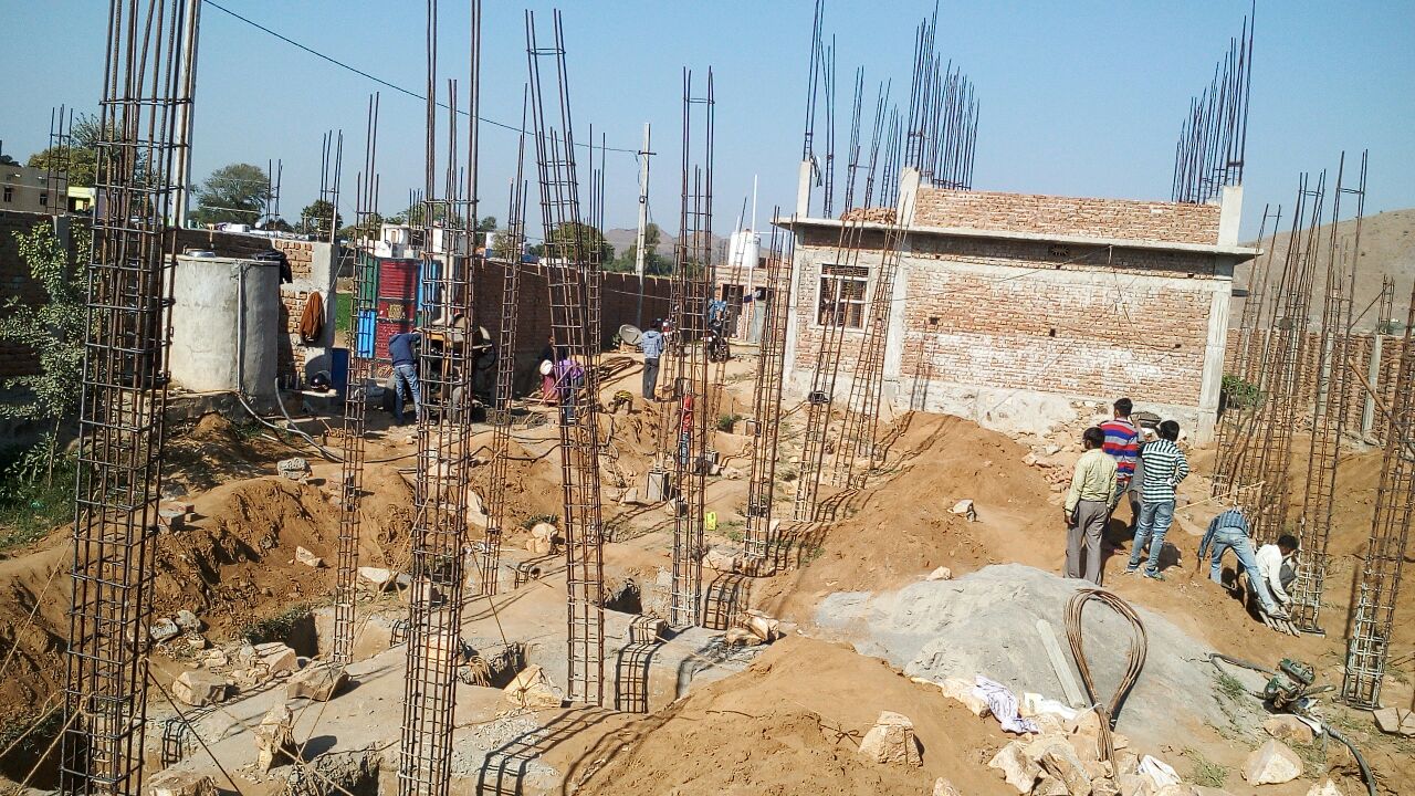Alwar Children's Home Construction Update 6